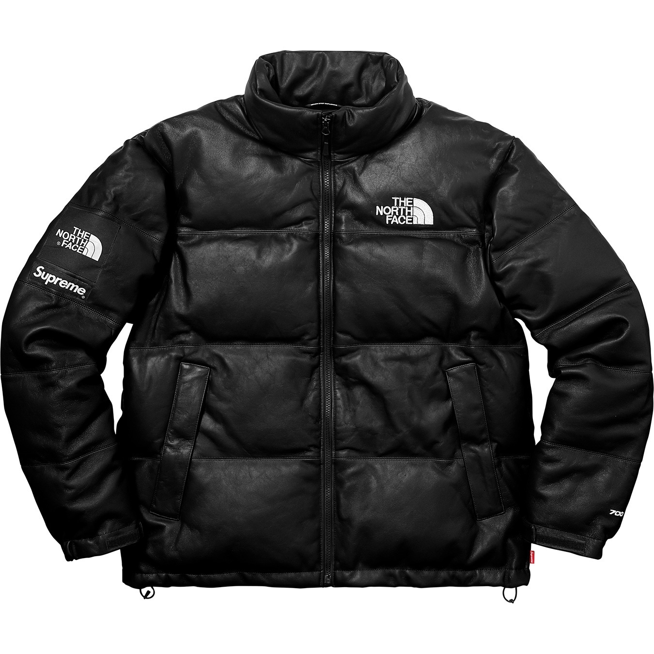 Supreme®/The North Face® Leather Nuptse Jacket view 24